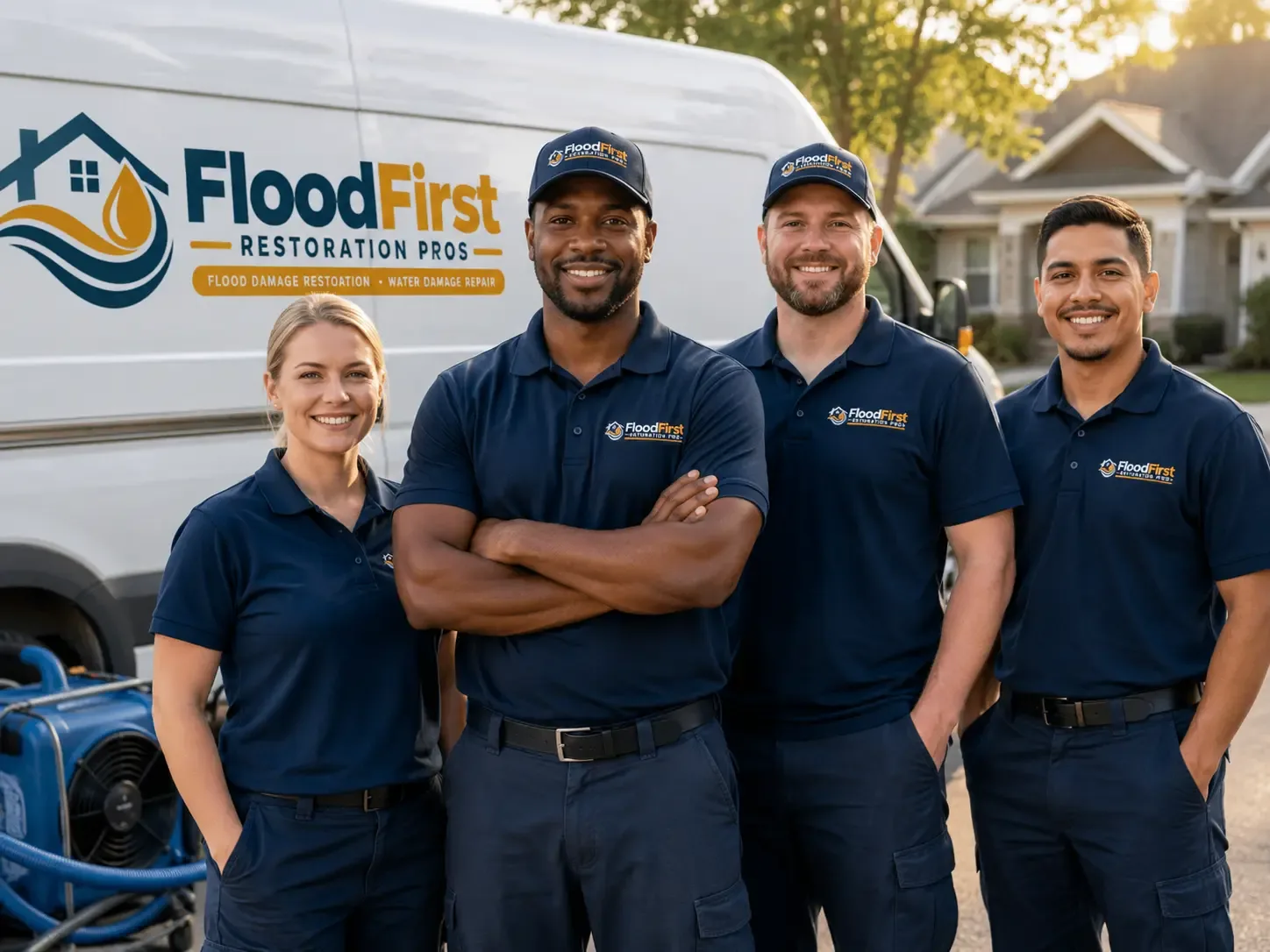 Flood Damage Restoration company in Kunkle, OH