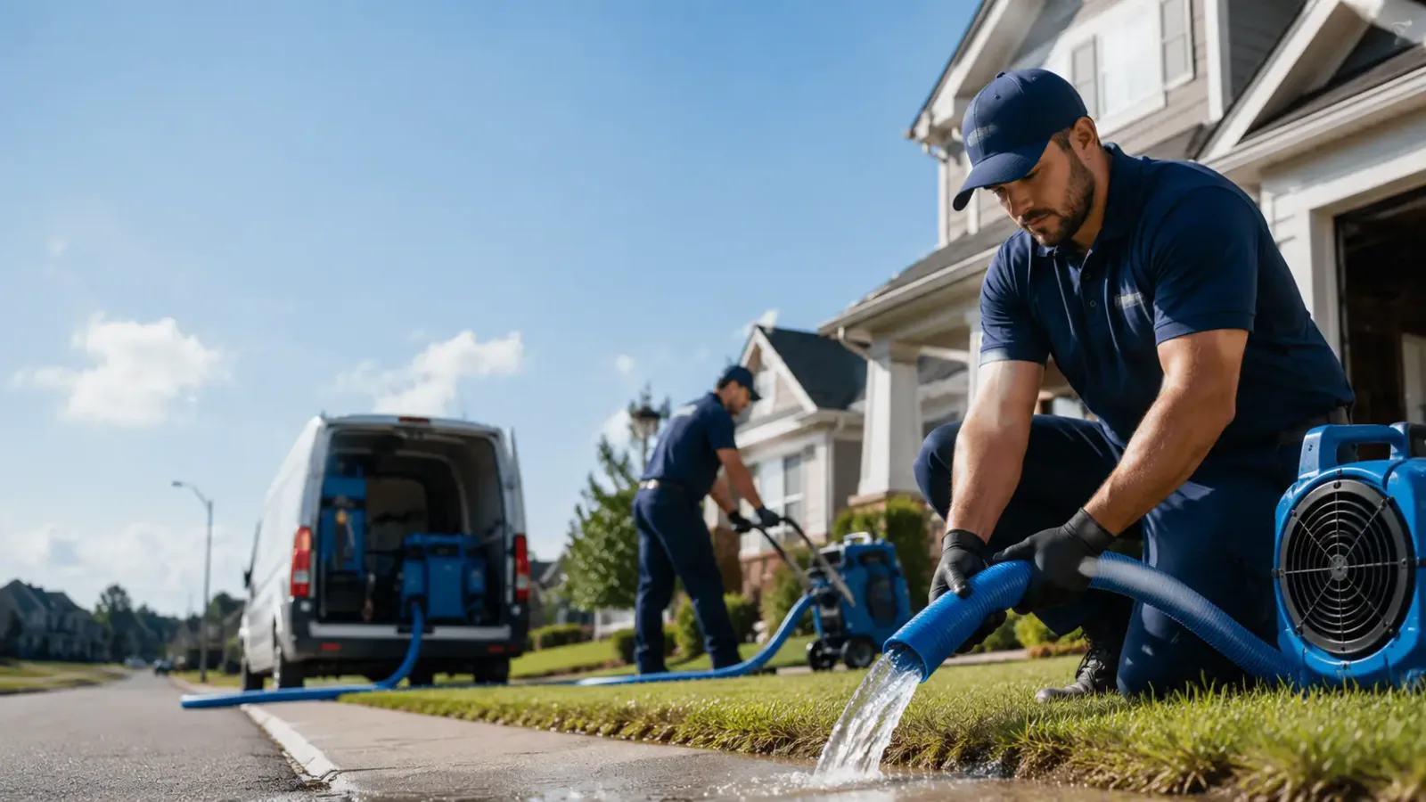 Flood Damage Restoration in Kunkle, OH